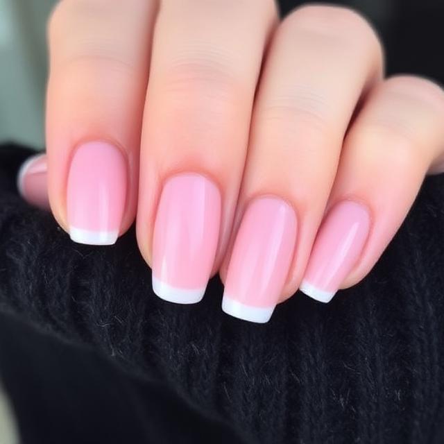 Baby Pink Faded French