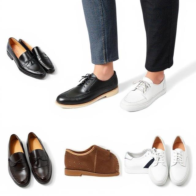 Footwear lineup: Loafers, brogues, minimal sneakers