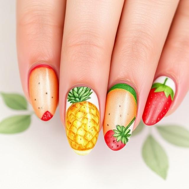 Fruit Nail Designs