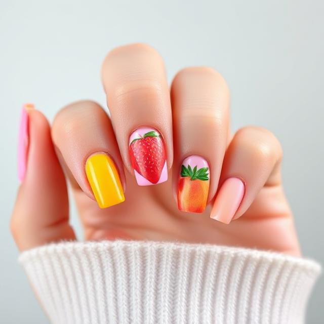 Fruit Nail Designs