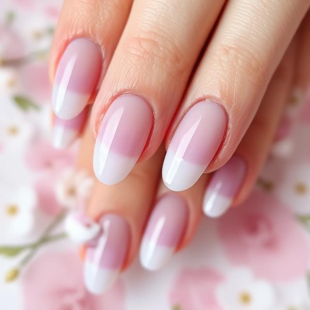 Lavender Soft French Tips