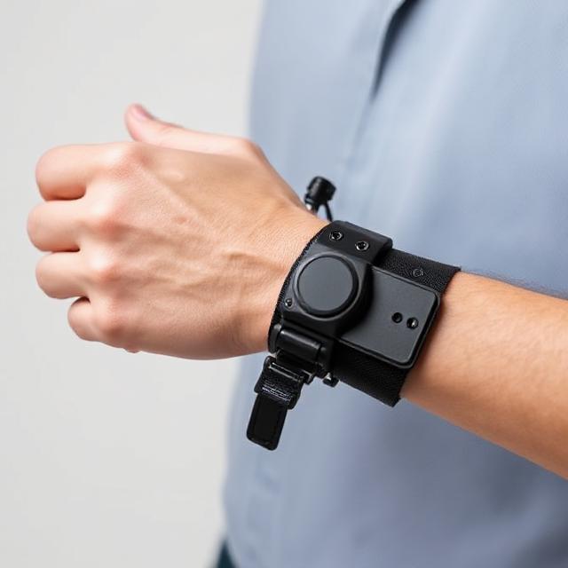 Model adjusting cuff with accessories shown clearly