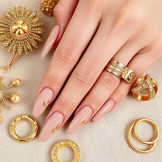 Nude Nail Design
