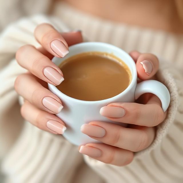 Nude Nail Design