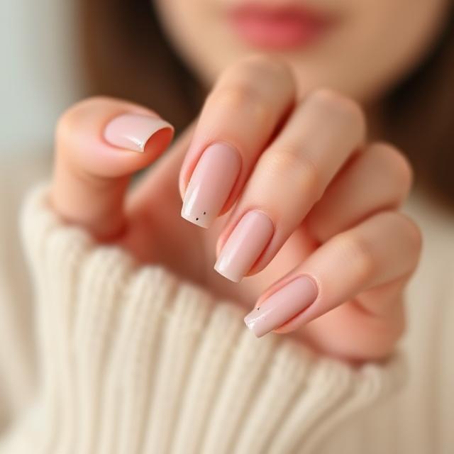 Nude Nail Design