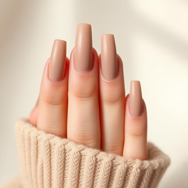 Nude Nail Design