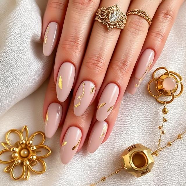 Nude Nail Design