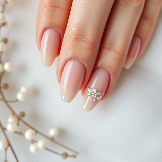 Nude Nail Design