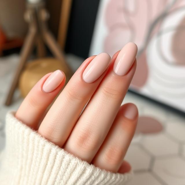 Nude Nail Design