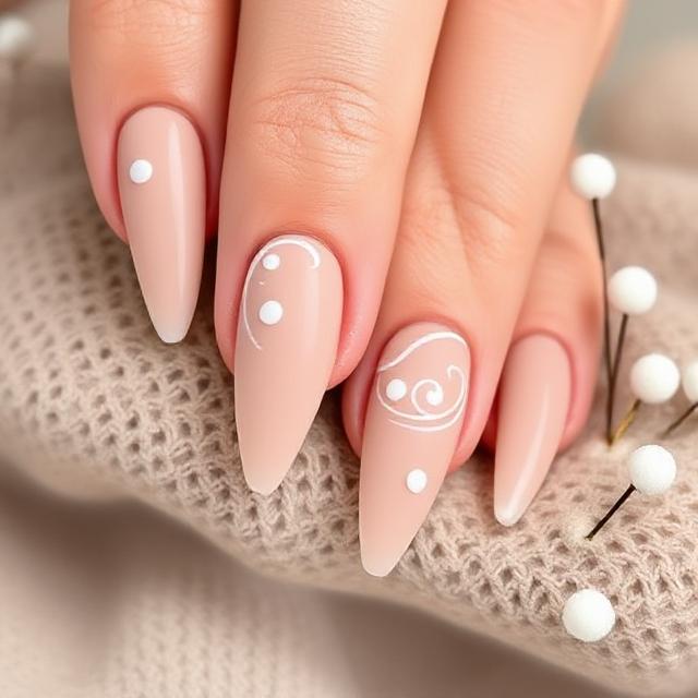 Nude Nail Design