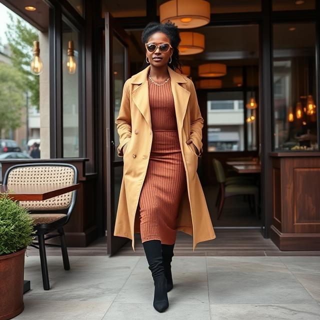 Winter Brunch Outfits for Black Women