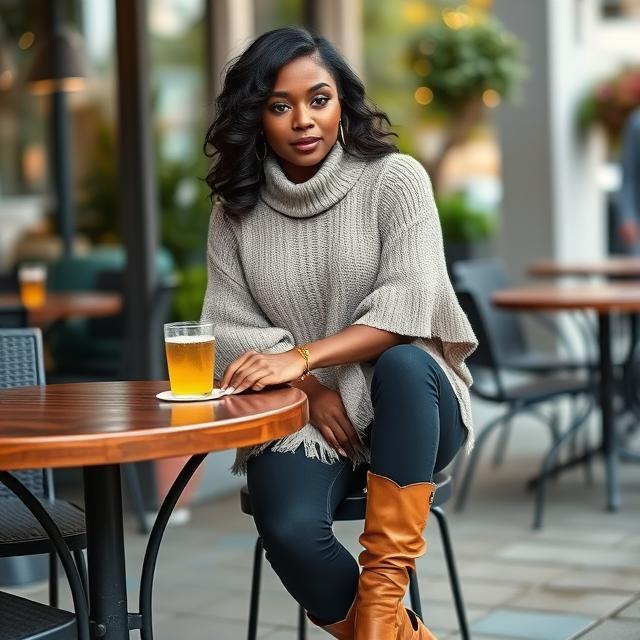 Winter Brunch Outfits for Black Women