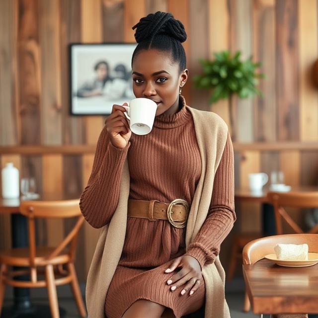 Winter Brunch Outfits for Black Women