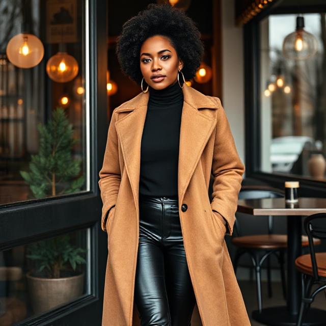 Winter Brunch Outfits for Black Women