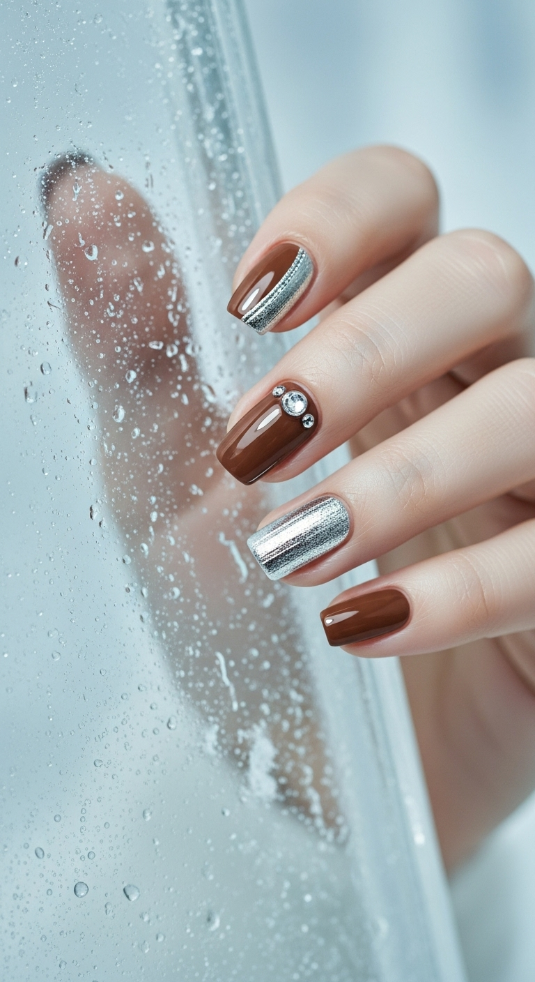 Mocha Mousse Nails