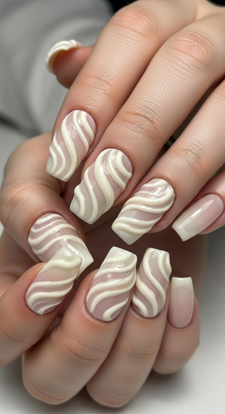 3D Acrylic Nail Art