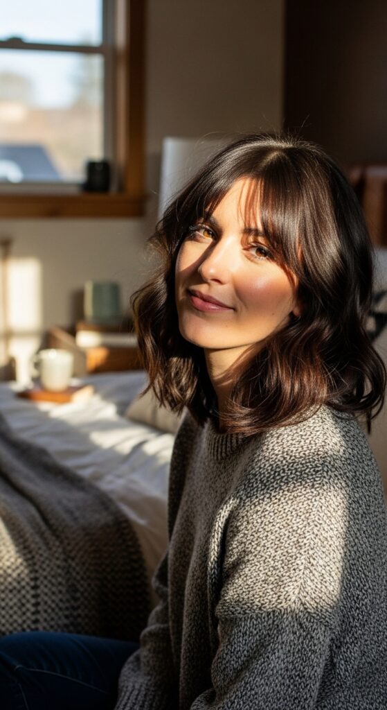 15 Shoulder-Length Layered Haircuts for Every Face Shape