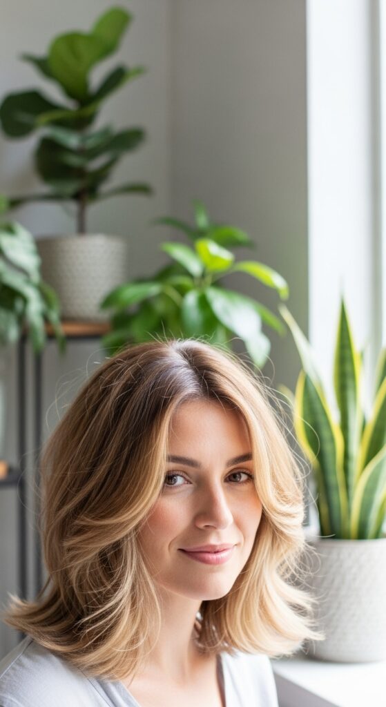 15 Shoulder-Length Layered Haircuts for Every Face Shape