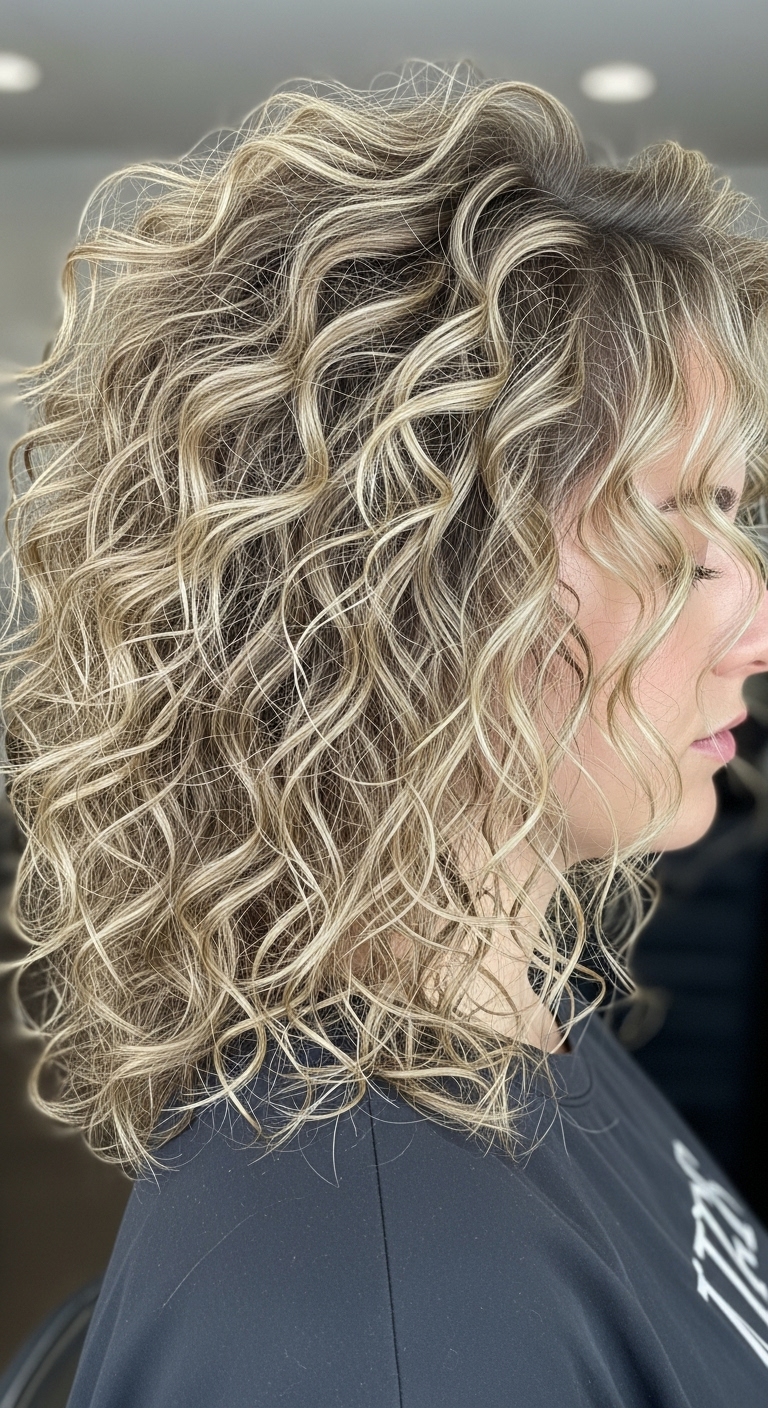 Mixed Curly Hair Ideas