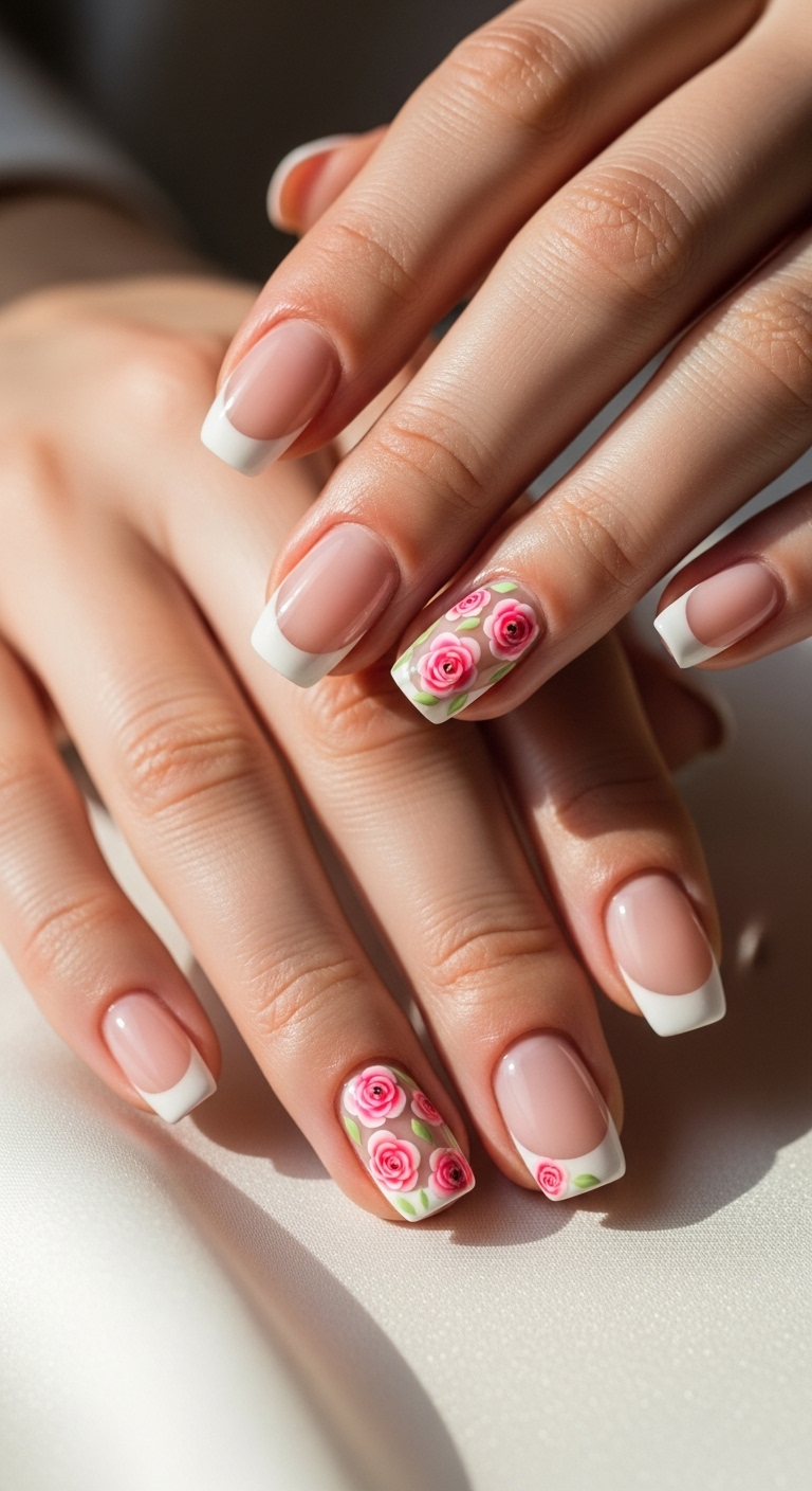 Floral Nail Art Ideas