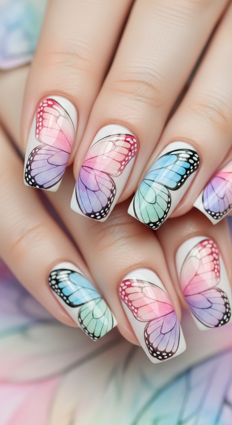 Butterfly Nail Art Ideas