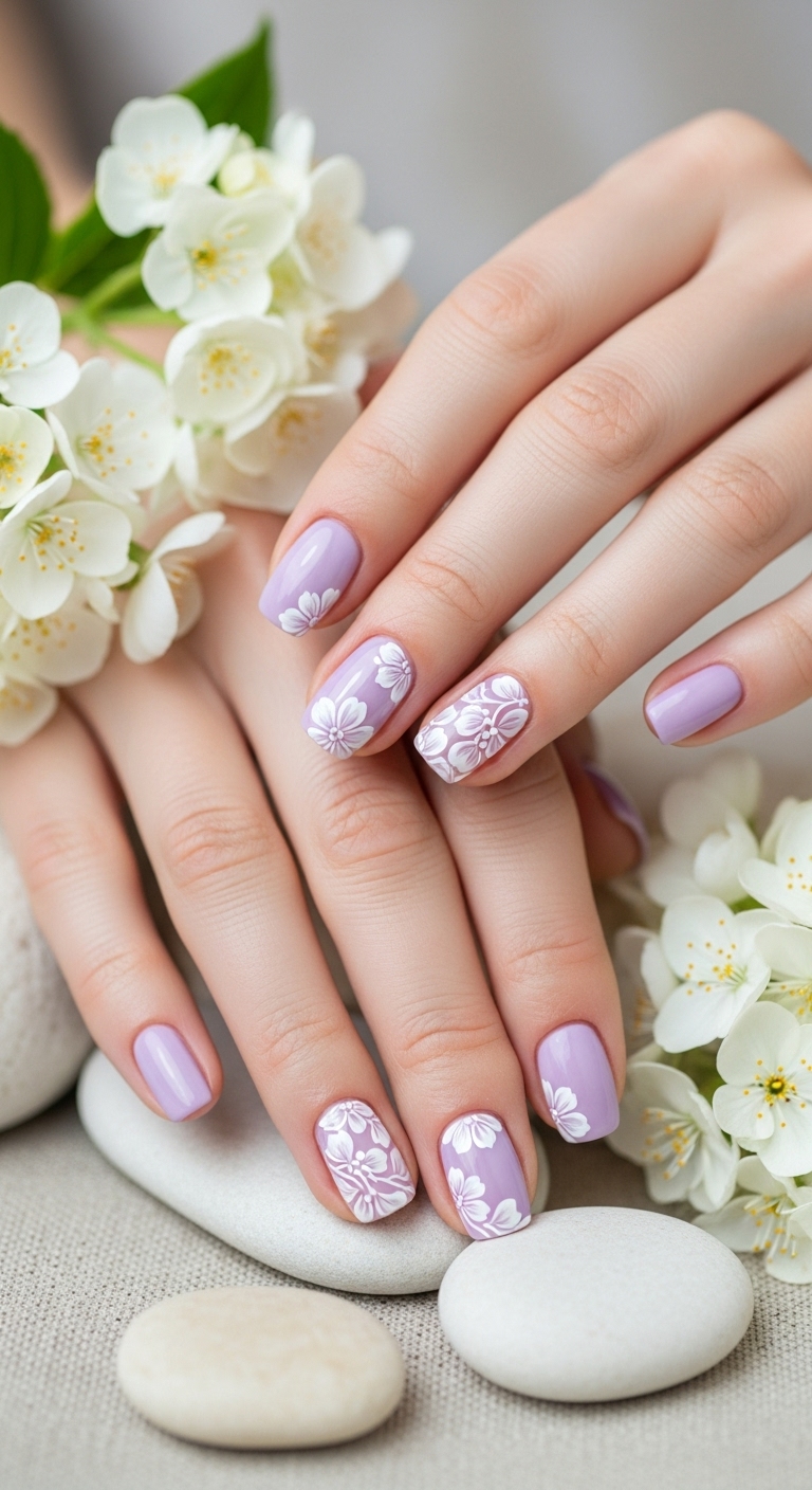 Lavender Nail Ideas